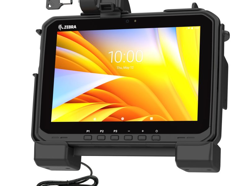RAM® Powered Locking Dock for Zebra ET6x