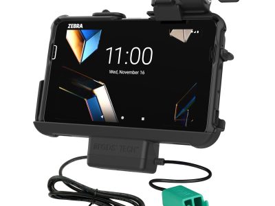 Locking RAM® Thin-Dock™ + Dual USB for Zebra ET401 8″