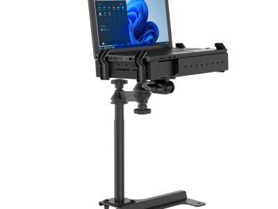 RAM® No-Drill™ Laptop Mount for ’20-26 Ford Police Interceptor Utility