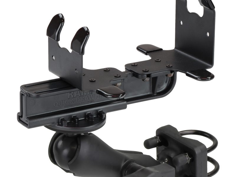 RAM® Vehicle Pole Mount for Mobile Printers with Rear Feed