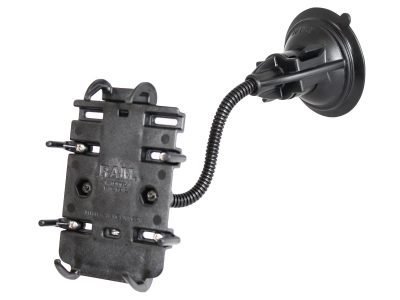 RAM® Quick-Grip™ Phone Holder with RAM® Twist-Lock™ Suction Cup Mount