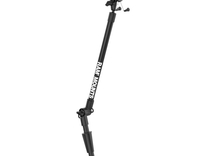 RAM® Press-N-Lock™ 24″ Kayak Tube Base with X-Grip® Large Phone Holder