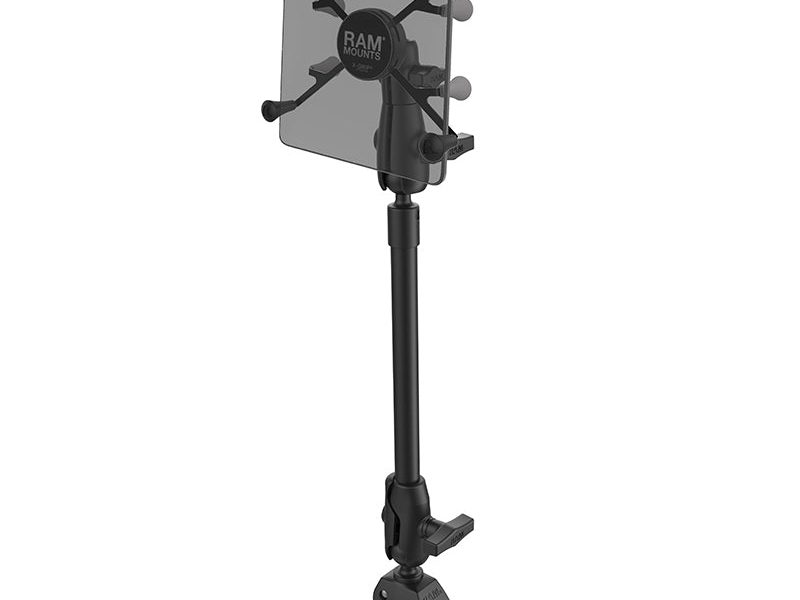 RAM® X-Grip® with RAM® Tough-Claw™ 9″ Pipe Mount for 7″-8″ Tablets