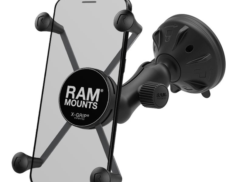 RAM® X-Grip® Large Phone Mount with Low-Profile Suction Base