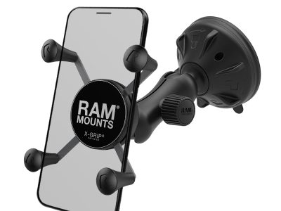 RAM® X-Grip® Phone Mount with Twist-Lock™ Low-Profile Suction Cup