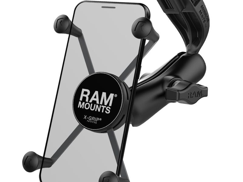 RAM® X-Grip™ Large Phone Mount with RAM® Mirror-Mate™ for Sprinter Van