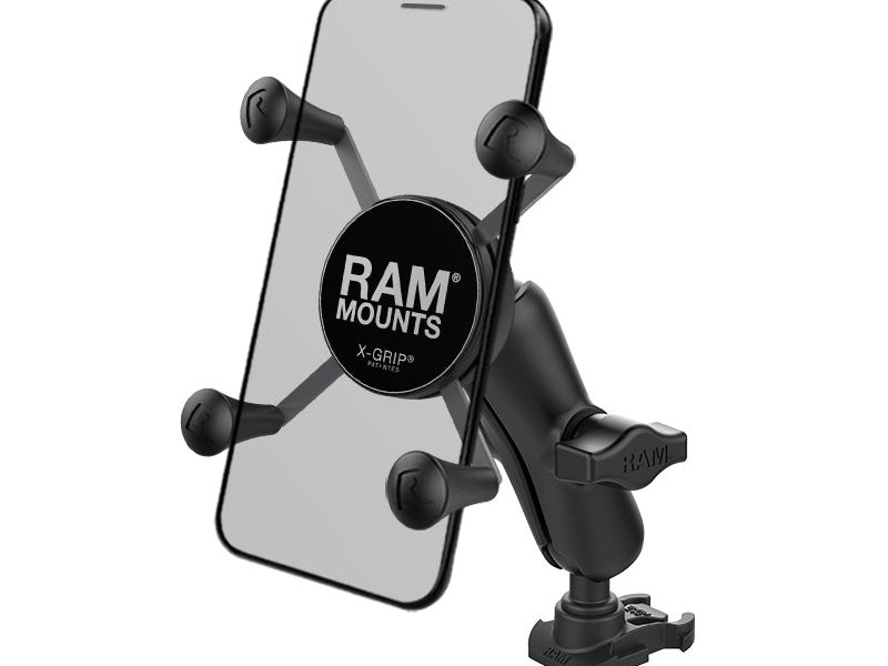 RAM® X-Grip® Phone Mount with Ball Adapter for GoPro Bases